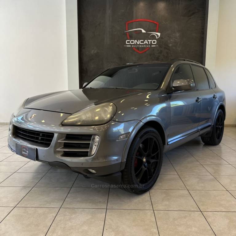PORSCHE - CAYENNE - 2008/2009 - Cinza - R$ 69.900,00