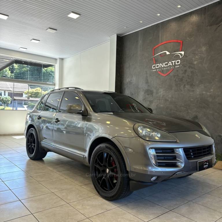 PORSCHE - CAYENNE - 2008/2009 - Cinza - R$ 69.900,00