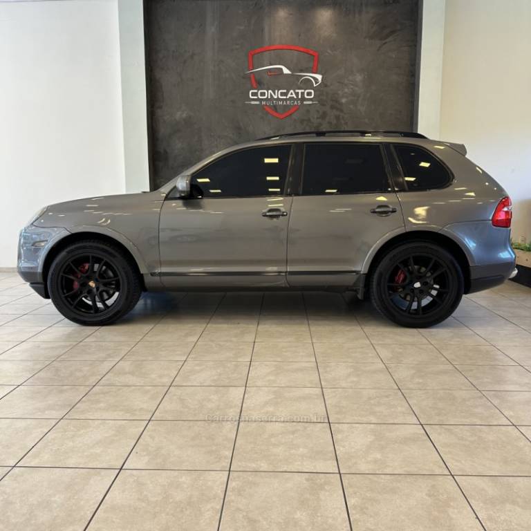 PORSCHE - CAYENNE - 2008/2009 - Cinza - R$ 69.900,00
