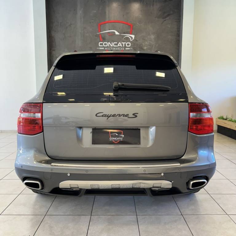 PORSCHE - CAYENNE - 2008/2009 - Cinza - R$ 69.900,00