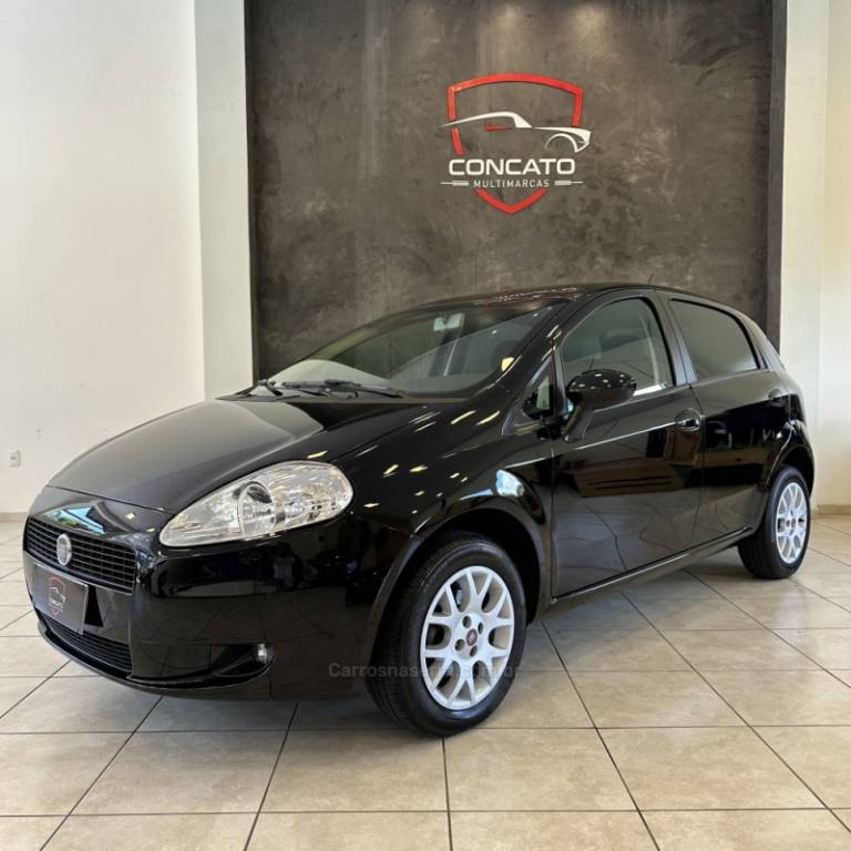 FIAT - PUNTO - 2008/2009 - Preta - R$ 29.990,00